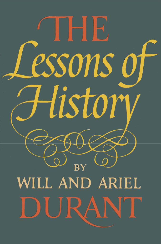 The Lessons of History